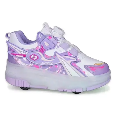 Alessio 9626 Işikli Paten Lila Kız Çocuk Ayakkabı - alessio (1)