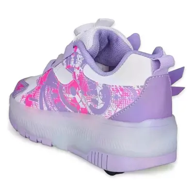 Alessio 9626 Işikli Paten Lila Kız Çocuk Ayakkabı - 4