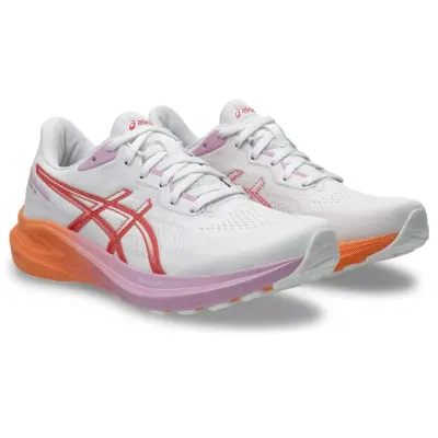 Asics 1012B663Z Gt-1000 13 Koşu Gri-Turuncu Kadın Spor Ayakkabı 