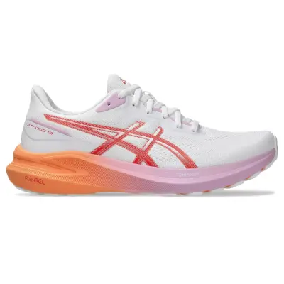Asics 1012B663Z Gt-1000 13 Koşu Gri-Turuncu Kadın Spor Ayakkabı - 2