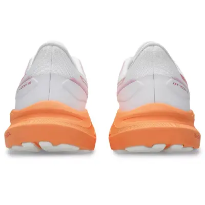 Asics 1012B663Z Gt-1000 13 Koşu Gri-Turuncu Kadın Spor Ayakkabı - 4