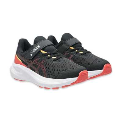Asics 1014A344 Gt-1000 13 Ps Koşu Siyah-Kırmızı Çocuk Spor Ayakkabı 