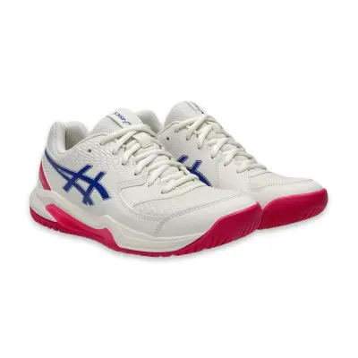 Asics 1042A237Z Gel-Dedicate 8 Tenis Krem Kadın Spor Ayakkabı 