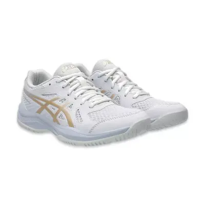 Asics 1072A107 Upcourt 6 Voleybol Beyaz Kadın Spor Ayakkabı 