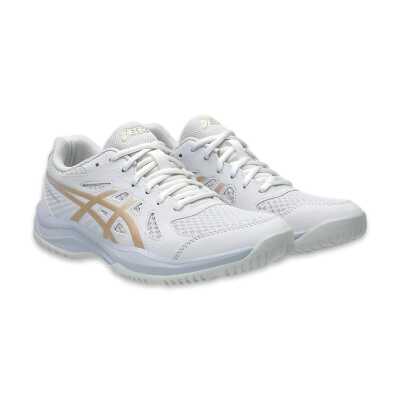 Asics 1072A107 Upcourt 6 Voleybol Beyaz Kadın Spor Ayakkabı - 1