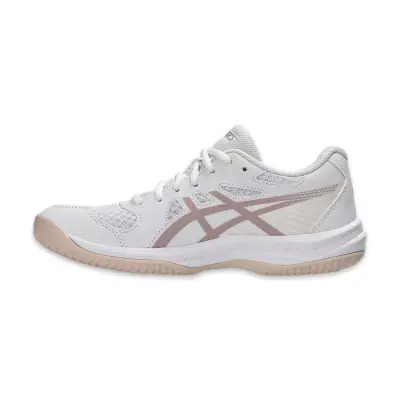 Asics 1072A107 Upcourt 6 Voleybol Beyaz Kadın Spor Ayakkabı - Asics (1)