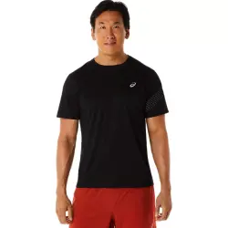 Asics 2011C734 Icon Ss Top Siyah Erkek T-Shirt 