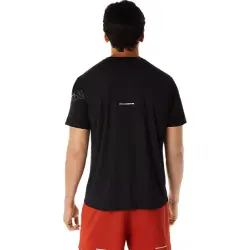 Asics 2011C734 Icon Ss Top Siyah Erkek T-Shirt - 3