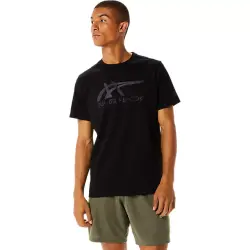 Asics 2031D123 Tiger Tee Siyah Erkek T-Shirt 