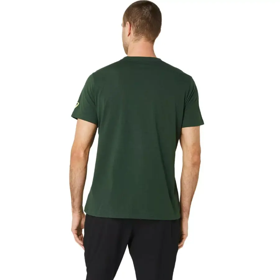 Asics 2031D123 Tiger Tee Yeşil Erkek T-Shirt - 2