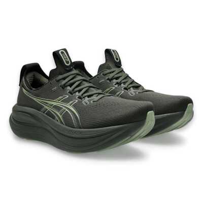 Asics Gel-Nimbus 28 1011C127 Koşu Haki Erkek Spor Ayakkabı - 4