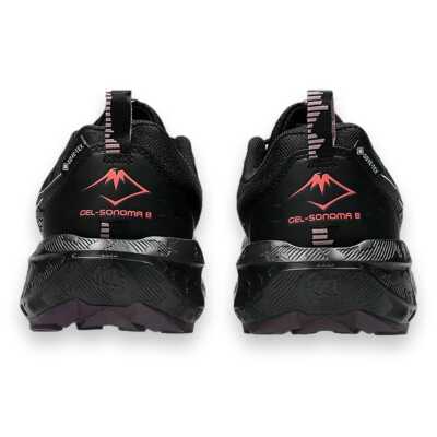 Asics Gel-Sonoma 8 Gtx 1012B770 Gore-Tex Koşu Siyah Kadın Spor Ayakkabı - 4