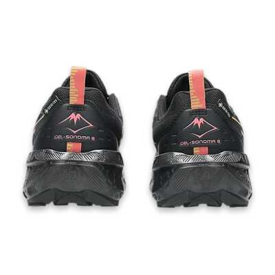 Asics Gel-Sonoma 8 Gtx 1012B770 Gore-Tex Koşu Siyah Kadın Spor Ayakkabı - 4
