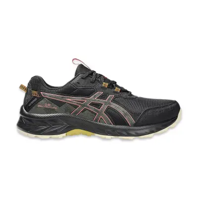 Asics Gel-Venture 10 Waterproof 1012B760 Outdoor Koşu Siyah-Mor Kadın Spor Ayakkabı - Asics (1)