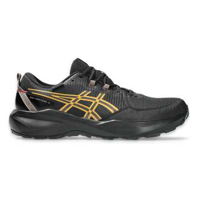 Asics Gel-Venture 11 1011C159 Waterproof Koşu Siyah-Sarı Erkek Spor Ayakkabı - Asics