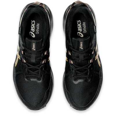 Asics Gel-Venture 11 1011C159 Waterproof Koşu Siyah-Sarı Erkek Spor Ayakkabı - 3