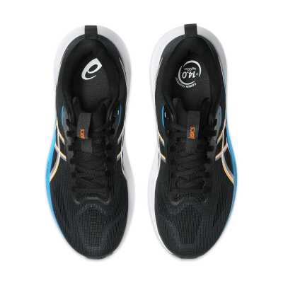 Asics Gt-1000 14 1011C077 Koşu Siyah-Mavi Erkek Spor Ayakkabı - 3