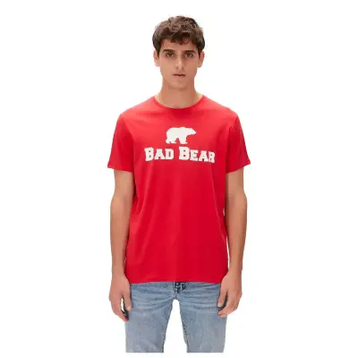 Bad Bear 19.01.07.002 Bad Bear Tee Kırmızı Unisex T-Shirt - 1