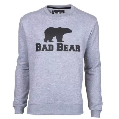 Bad Bear 20.02.12.011 Bad Bear Açık Gri Erkek Sweatshirt - 2