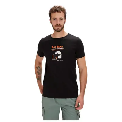Bad Bear 24.01.07.021 Derek Siyah Unisex T-Shirt - 2