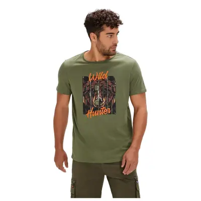 Bad Bear 24.01.07.037 Hunt Haki Unisex T-Shirt - 2