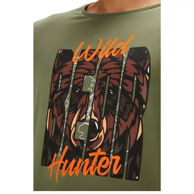 Bad Bear 24.01.07.037 Hunt Haki Unisex T-Shirt - 5
