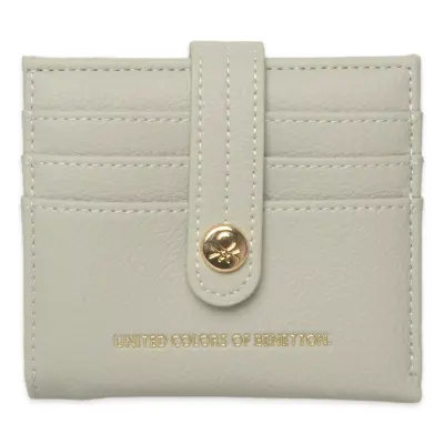 Benetton Bnt_1711 10X11X2 Gri Kadın Cüzdan 