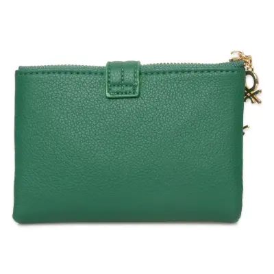 Benetton Bnt_1719 9X13X3 Yeşil Kadın Cüzdan - benetton (1)