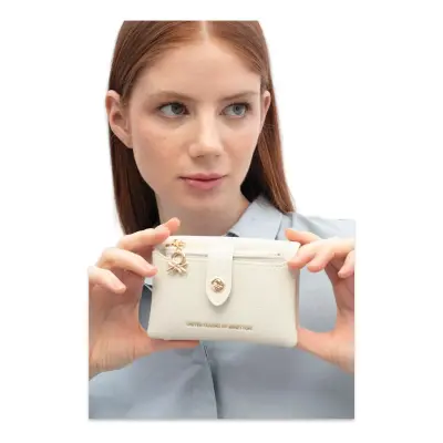 Benetton Bnt_1722 9X13X3 Bej Kadın Cüzdan - benetton (1)