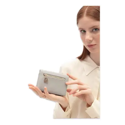 Benetton Bnt_1722 9X13X3 Gri Kadın Cüzdan - benetton (1)