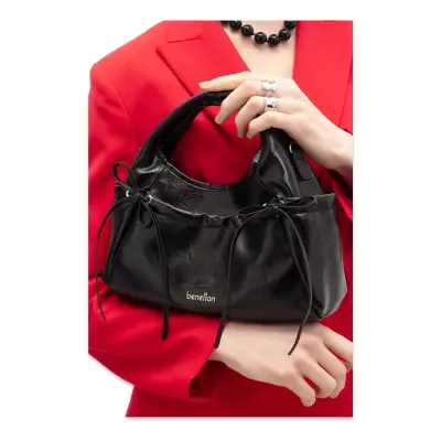 Benetton Bnt_1746 19X25X9 Kol Sı Siyah Kadın Çanta 