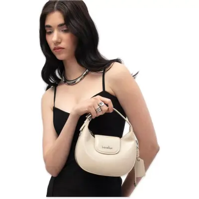 Benetton Bnt_1751 20X21X9 El Bej Kadın Çanta - benetton (1)