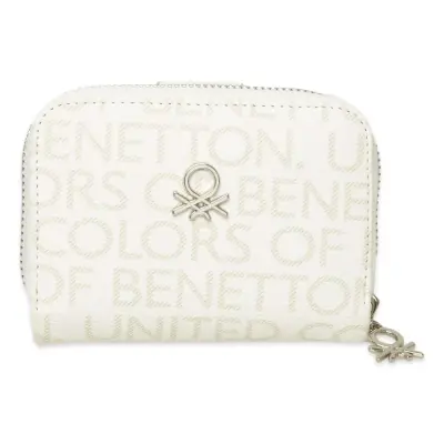 Benetton Bnt_1758 9X12X3 Beyaz Unisex Cüzdan 