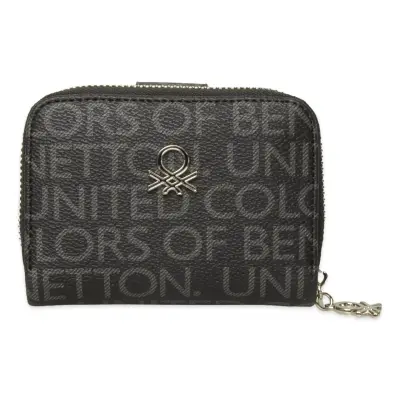Benetton Bnt_1758 9X12X3 Siyah Unisex Cüzdan 