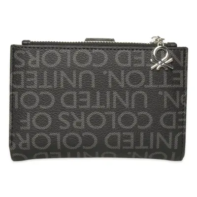 Benetton Bnt_1759 9X14X2 Siyah Unisex Cüzdan - benetton (1)