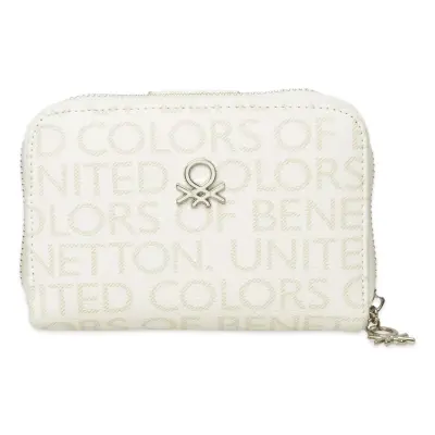 Benetton Bnt_1760 10X14,5X3 Beyaz Unisex Cüzdan - 1