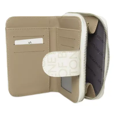 Benetton Bnt_1760 10X14,5X3 Beyaz Unisex Cüzdan - 3