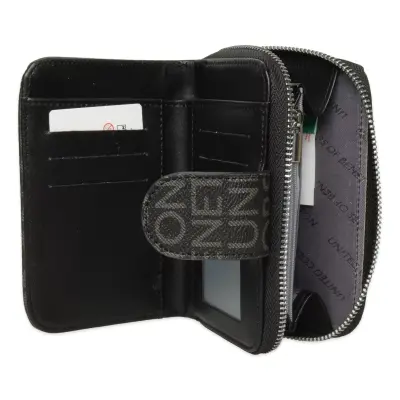 Benetton Bnt_1760 10X14,5X3 Siyah Unisex Cüzdan - 3