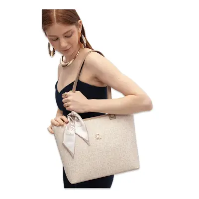 Benetton Bnt_1762 26X29X12 Kol Sı Bej Kadın Çanta 