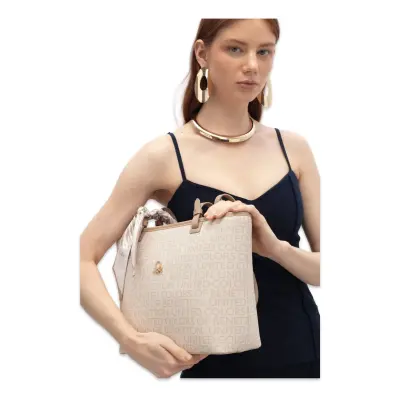 Benetton Bnt_1762 26X29X12 Kol Sı Bej Kadın Çanta - benetton (1)
