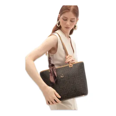 Benetton Bnt_1762 26X29X12 Kol Sı Kahverengi Kadın Çanta - 1