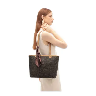 Benetton Bnt_1762 26X29X12 Kol Sı Kahverengi Kadın Çanta - benetton (1)