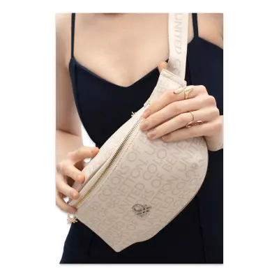 Benetton Bnt_1767 7X30X14 Bel Bej Kadın Çanta - benetton (1)