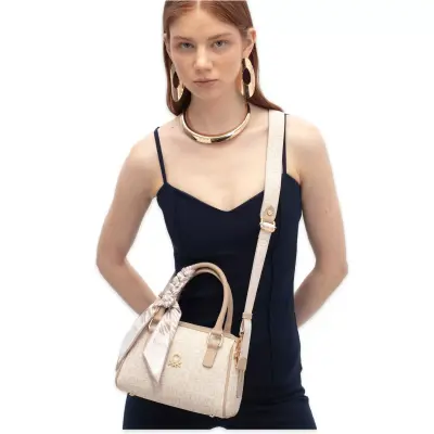 Benetton Bnt_1769 14X22X11 Kol Sı Bej Kadın Çanta - benetton (1)