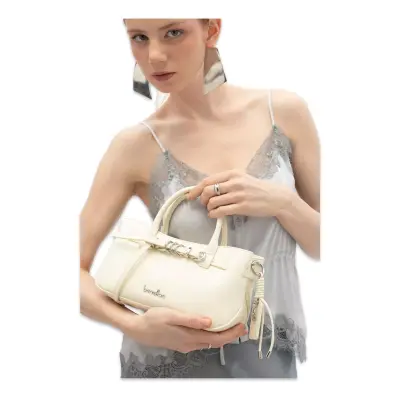 Benetton Bnt_1776 14X23X10 Kol Sı Beyaz Kadın Çanta - 1