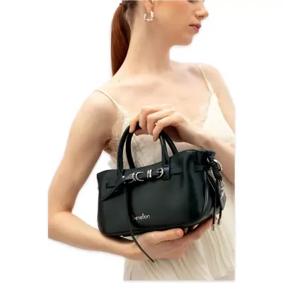 Benetton Bnt_1776 14X23X10 Kol Sı Lacivert Kadın Çanta - 1