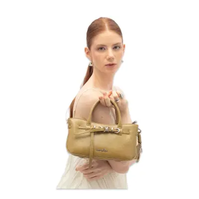 Benetton Bnt_1776 14X23X10 Kol Sı Yeşil Kadın Çanta 