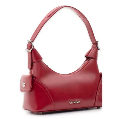 Benetton Bnt_1780 27X24X10 El Kırmızı Kadın Çanta - 3