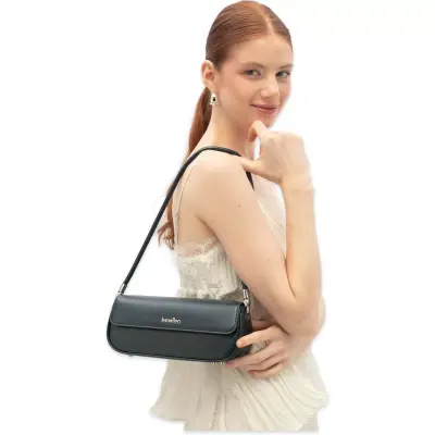 Benetton Bnt_1782 10X24X7 Kol Sı Lacivert Kadın Çanta - 1