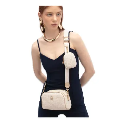 Benetton Bnt_1784 14X21X9 Kol Bej Kadın Çanta 